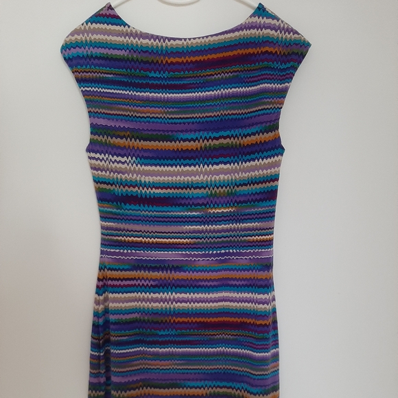 Calvin klein women dress size 2 multicolored - Picture 4 of 8